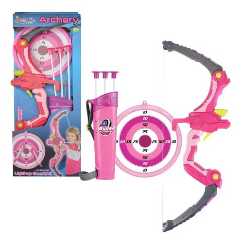 Archery Set Light-up The Night with Arrows & Target - 881-28A