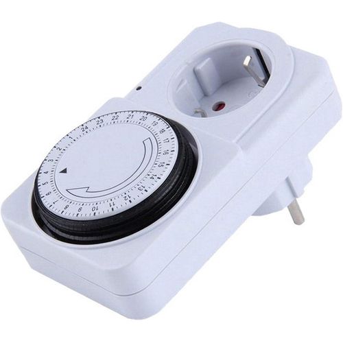 Timer 24 hours to connect or disconnect electricity on connected devices and save energy