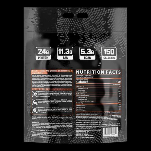 Nutrex Research 100% Whey Protein Powder, Chocolate Flavour - 10 lbs (4.545 kg) / 128 Servings