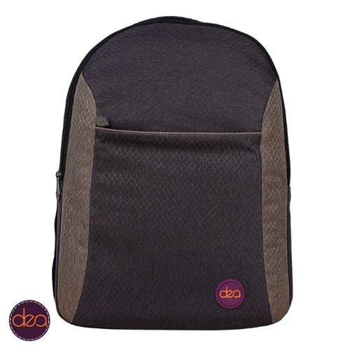 Nerd - School Backpack size 18 - Black x Brown