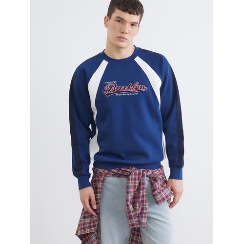 Men's Heavyweight Crewneck Sweatshirt With Print