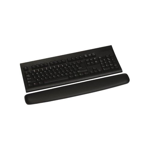 Black Memory Foam Keyboard Wrist Rest for Office Gaming