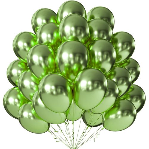 12-ounce balloons in a day 50 helio-metal globos for a birthday party baby shower body graduation party decorations