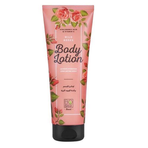 لوشن الجسم بوبانا مع الورود البرية 240 مل