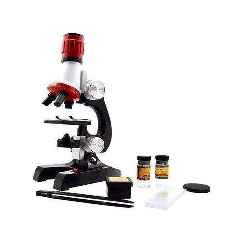 Kids Biological Monocular Microscope – 100x-1200x Magnification Battery Powered Educational Microscope