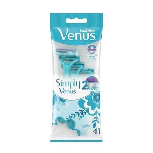 Simply Venus Double Blade Razor - 4 Pieces