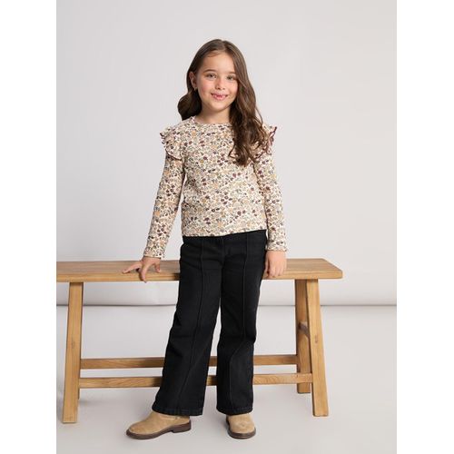 Adjustable Waist Girl's Jeans