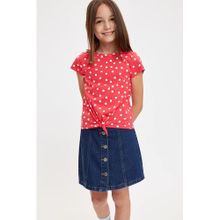 Girl Red Regular Fit Short Sleeve Body