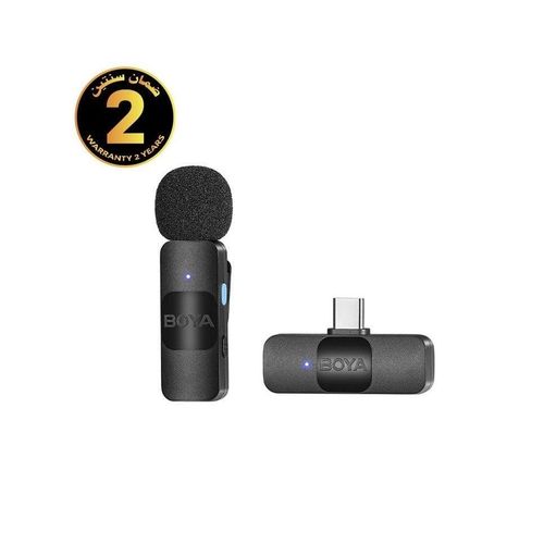 BY-V10 Ultracompact Wireless Microphone System with USB-C for Mobile