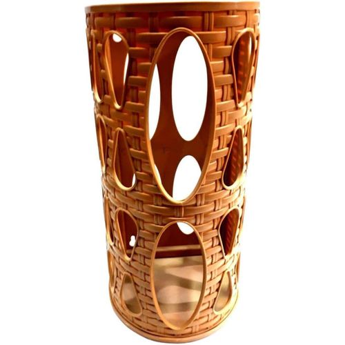 Plastic Bag Holder - Brown