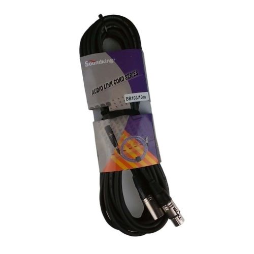 Soundking BB103-10M MALE XLR to FEMALE XLR MICROPHONE CABLE