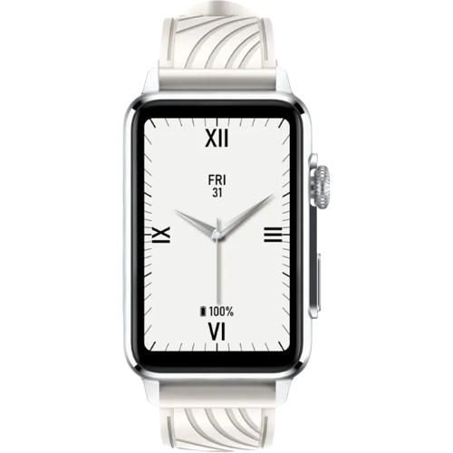 Smart Watch Xband for Unisex, FHD AMOLED Display, 1.57 Inch, XW4B - Silver