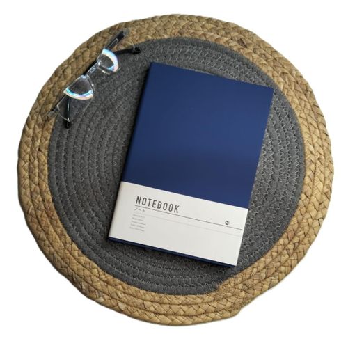 Blue LEATHER NOTEBOOK - SIZE A5