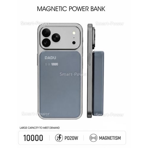 DADU-DP-089 10000mAh 36W Power Bank PD 20W Magnetic Wireless Portable Charger Type C Fast Charging External Battery Power Bank