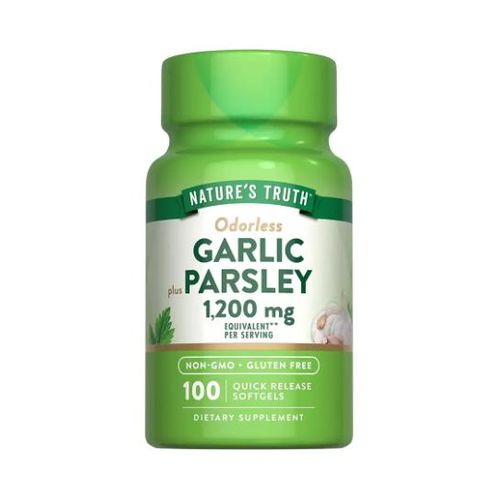 Garlic and Parsley servings 100 capsules Size: 1200mg