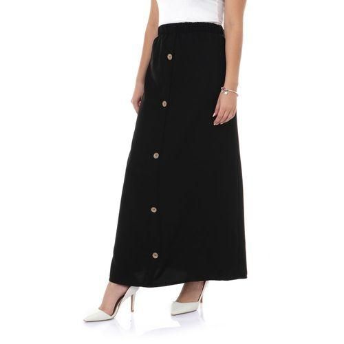 Long Skirt-black
