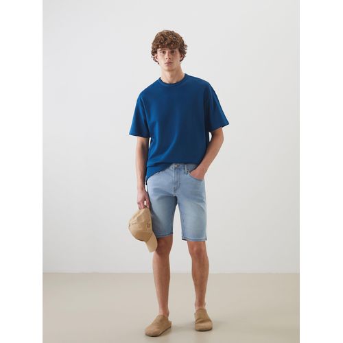 Slim Fit Mens Denim Shorts