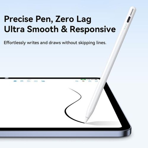 JR-X15 PRO ACTIVE MAGNETIC CAPACITIVE STYLUS PEN ONLY FOR IPAD 2018 AND LATER (WHITE)