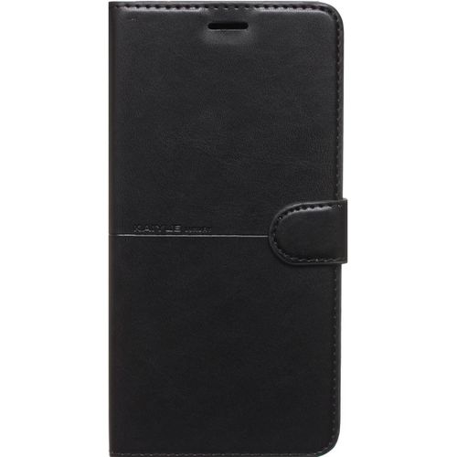 Leather Full Cover For Oppo F5 - BLACK