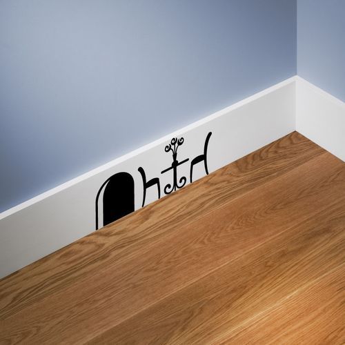 Water Resistant Wall Sticker – 15X35Cm