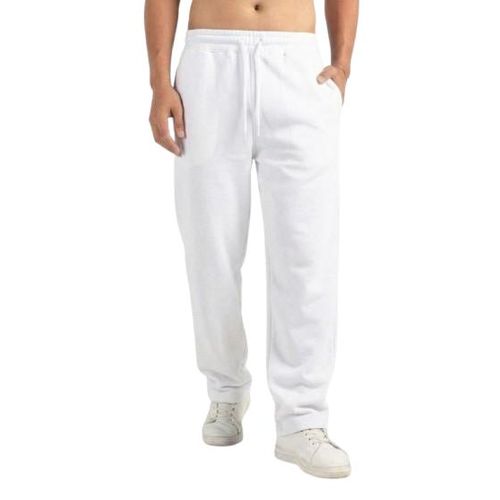 Feathers Men’s straight leg cotton sweatpants with a back pocket