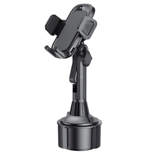 C195 360 Degrees Rotating 4-6.7 inch Phone Bracket for Car Cup Holder Stand