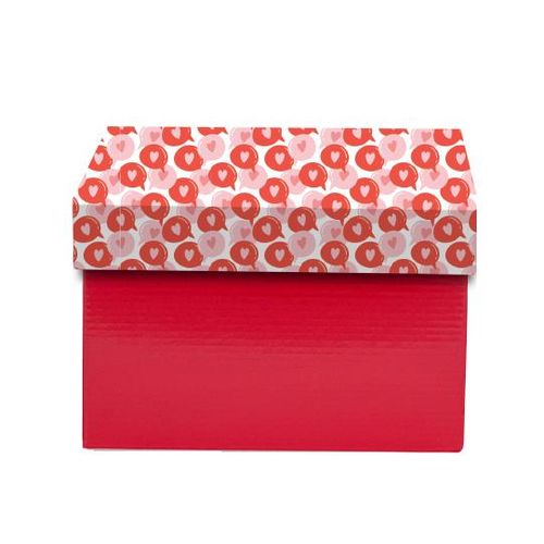 Gift Box with Red Valentine's Theme Size (25x18x9)