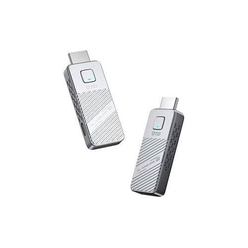 Wireless HDMI Transmitter and Receiver 50M Range Support 4K Decoding with 1080P Output, 2.4G/5G Wireless HDMI Kit for Connecting Desktop, PC, Xbox, PS4/5 to TV or Monitor
