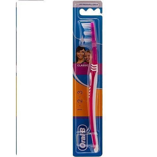 1.2.3 CLASSIC MEDIUM TOOTH BRUSH