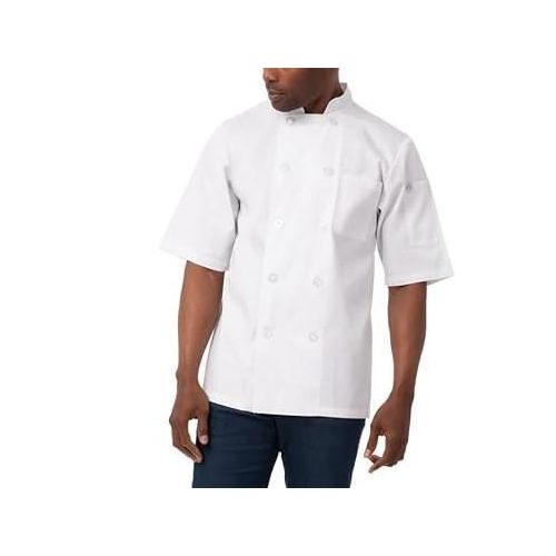 Chef Jacket white - Cotton Half Sleeve