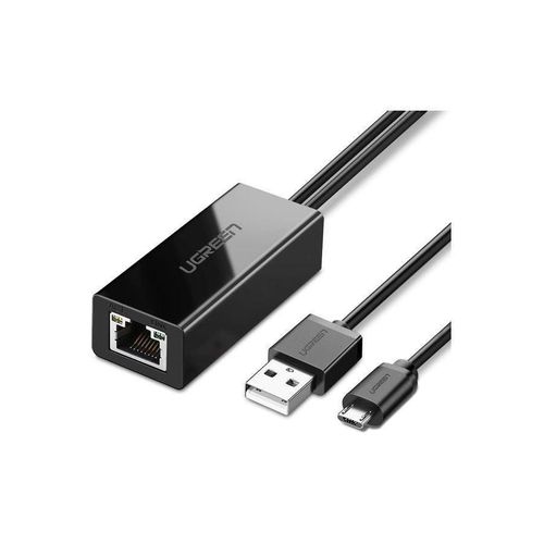 Ugreen Micro USB To RJ45 LAN Ethernet Adapter For TV Sticks, Chromecast, Google Home Mini