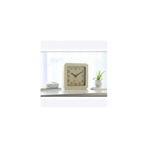 Wall Clock 3D Raised Letters Battery Saving Large Copper Coil Multi Color Size 30 by 30 cm