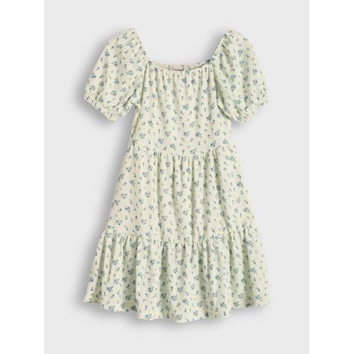 Square Neck Girls Dress