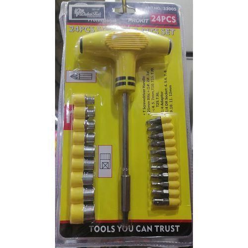 24-piece Screwdriver Set of Various Sizes