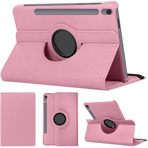 Rotating Case for Samsung Galaxy Tab S10 Lite / S10 FE 10.9" 2025/ S9 FE 10.9" /S9 Tablet Protective Case with Automatic Wake Up Rotation Case
