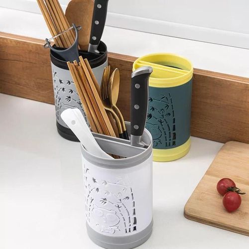 Spoons and knives Holder & Strainer platic - 1Pcs