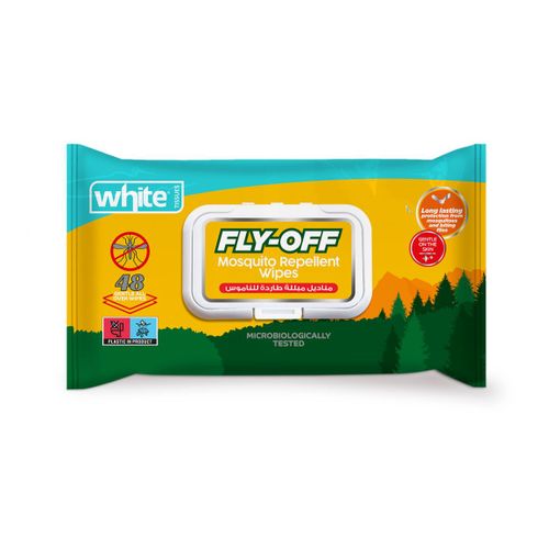 Fly-Off Wet Wipes - 48 Wipes