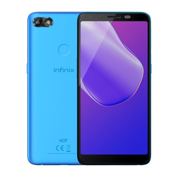Hot 6 - X606 B - 6 HD + Infinity Display Mobile Phone - Blue