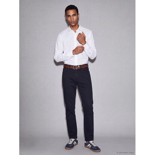 Slim Fit Gabardine Men's Chino Trousers