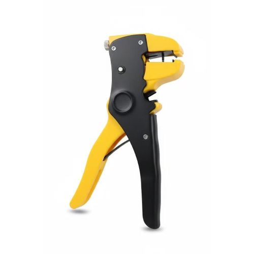 A versatile, adjustable 0.2-6 mm automatic wire stripper that works automatically to strip all types of wires easily and with high precision.