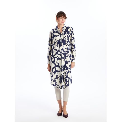 Patterned Women's Shirt Tunic