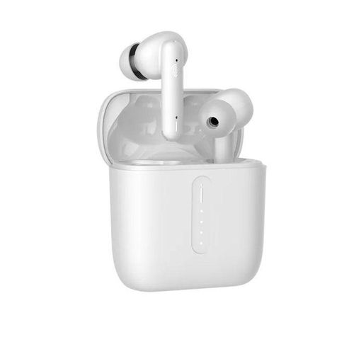 سماعات أذن لاسلكية بودز اس 11 برو داخل الأذن بلوتوث 11، مشغل ديناميكي 14 ملم، سماعات بلوتوث تحكم باللمس، مقاومة للماء IPX5 TWS، سماعات أذن خفيفة الوزن من اي تيل، لون أبيض