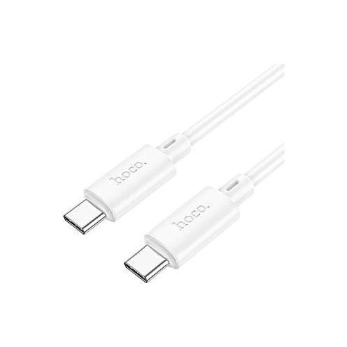Hoco X88 Gratified 60W USB Type-C to C Charging Data Cable, 1 Meter Length, White