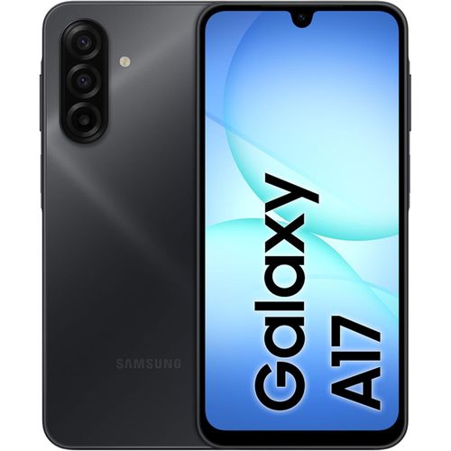 Galaxy A17 LTE, Android Smartphone, 256GB Storage, 8GB RAM, Black, 6x OS Upgrades, Large Display, 50MP OIS Camera- 1 Year Warranty/Local Version