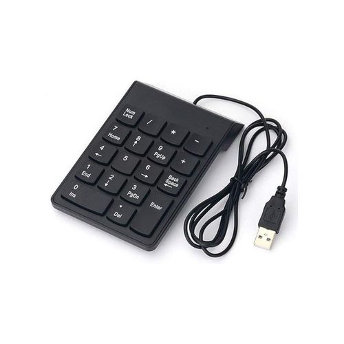 NAMA Slim USB Numeric Keypad 18 Keys for Mac PC