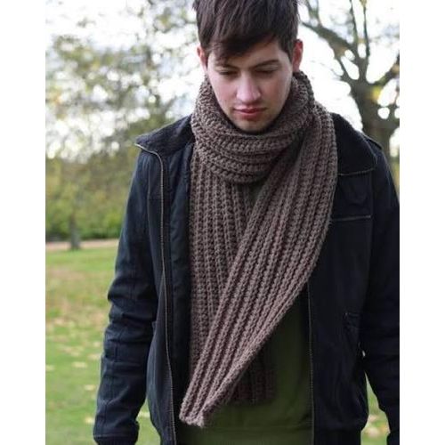 Scarf For Men Made Of Soft Wool