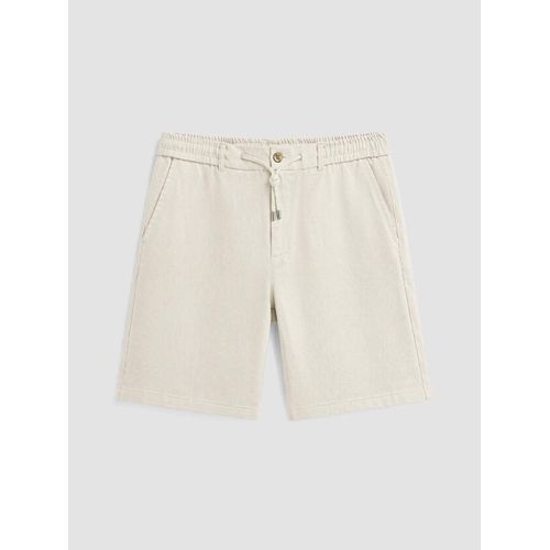 Regular Fit Linen Men's Shorts