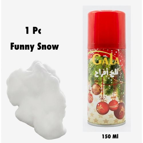 فوم ثلجي تعبئه 150 مل للاعياد والمناسبات 1 قطعه
