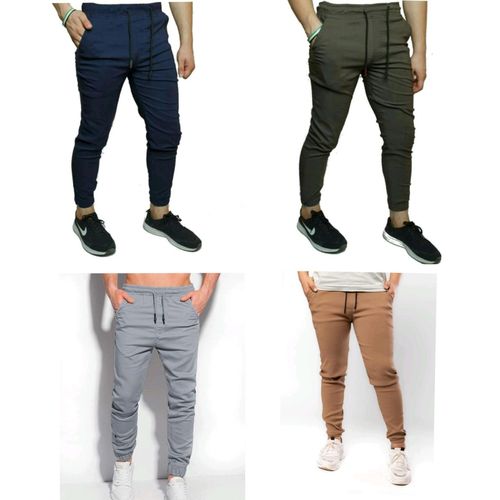 Set of 4 soft bengaline lycra sweetpants