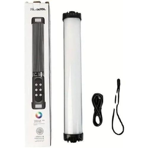 RL-30SL RGB Handheld Video Light Stick with 2700-7500K Color Temperature, Mini LED Tube Light for Photography, Video, Live Streaming and Fill Lighting